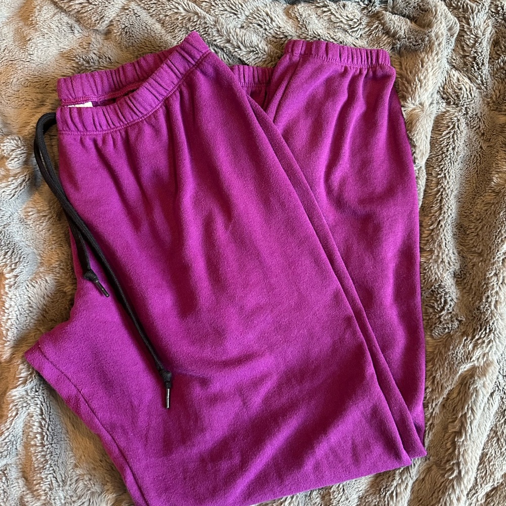 PINK sweatpants size Large